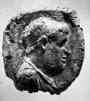 000464 Ptolemaios XII M�nzportr�t (nn) klein