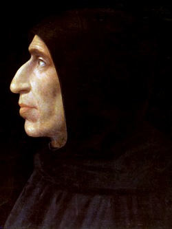 001501Savonarola, Girolamo von Fra Bartolomeo (1472�1517) (San Marco Mus Florenz)