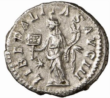 Elagabal Denar 220-221 Liberalitas mit Stern (Numismatik Lanz Mnchen Auktion 141) cr